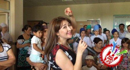 Руспублика онкология илмий марказининг болалар бўлимида “1 июнь -  Бутунжаҳон болаларни ҳимоя қилиш куни”га бағишланган хайрия тадбири 