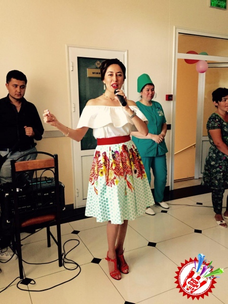 Руспублика онкология илмий марказининг болалар бўлимида “1 июнь -  Бутунжаҳон болаларни ҳимоя қилиш куни”га бағишланган хайрия тадбири 