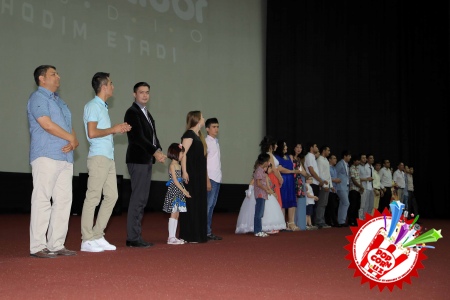 «Уринг жоним, уринг» филмининг намойишидан!