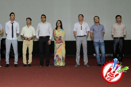 «Уринг жоним, уринг» филмининг намойишидан!