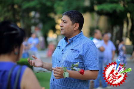 «Уринг жоним, уринг» филмининг намойишидан!