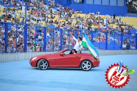 «Биз гиёҳвандликка қаршимиз» шиори остида ўтказилган футбол шоудан батафсил!