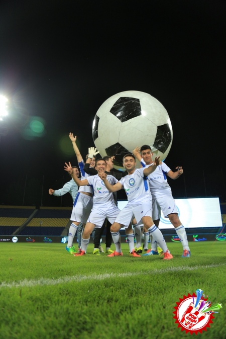 «Биз гиёҳвандликка қаршимиз» шиори остида ўтказилган футбол шоудан батафсил!