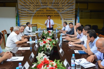 “Ўзбекнаво” эстрада бирлашмасида жорий йилнинг олти ойлик якуний ҳисобот йиғилиши бўлиб ўтди