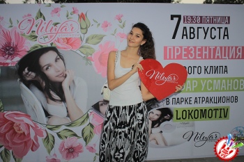 Нилуфар Усмонова янги видеоклипининг намойишини ўтказди