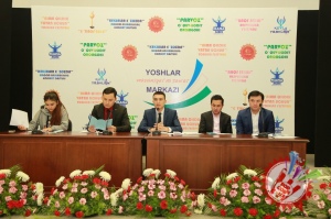Ёшлар маданият ва санъат марказида матбуот анжумани бўлиб ўтди