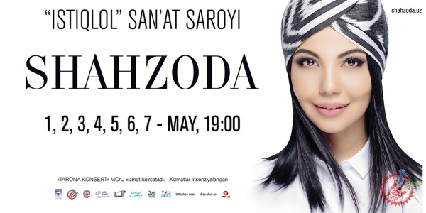 Бетакрор Шаҳзоданинг концерти кунлари маълум бўлди