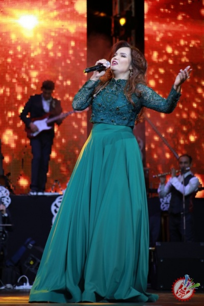 Гулсанам Мамазоитованинг жонли ижродаги концерт дастуридан фоторепортаж