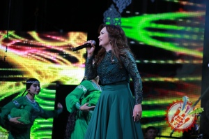 Гулсанам Мамазоитованинг жонли ижродаги концерт дастуридан фоторепортаж