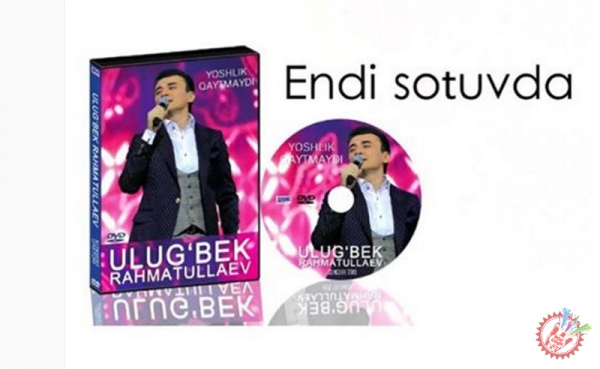 Улуғбек Раҳматуллаевнинг концерти дисклари сотувда