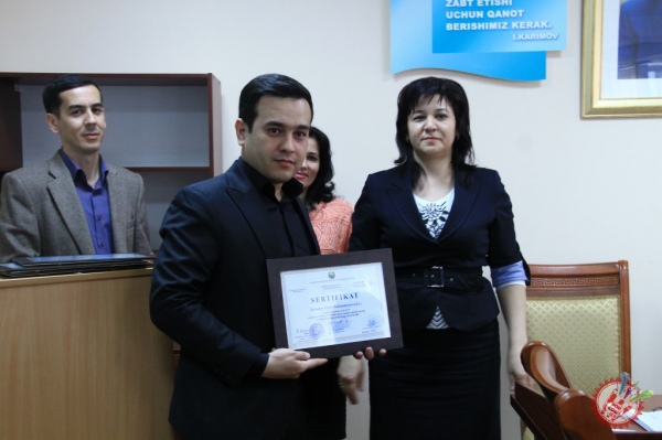 “Хонандалик санъати” қисқа малака ошириш курсининг илк битирувчиларини тақдирлаш маросими бўлиб ўтди