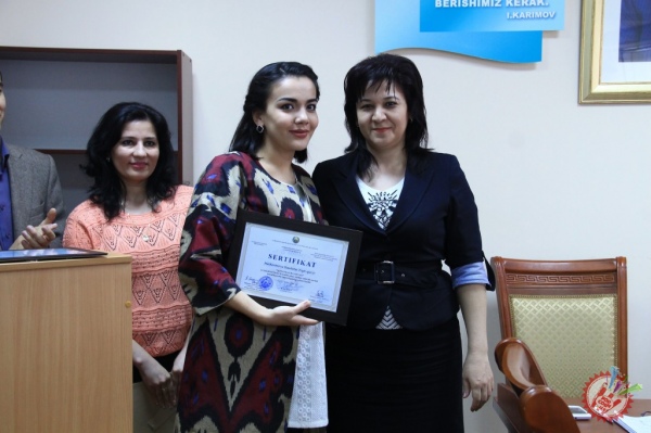 “Хонандалик санъати” қисқа малака ошириш курсининг илк битирувчиларини тақдирлаш маросими бўлиб ўтди