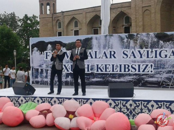 Юртимиз бўйлаб фавворалар сайли ўтказилди