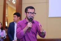 Машхур ҳинд актёри Барун Собти билан ижодий учрашув бўлиб ўтди