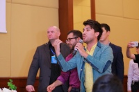 Машхур ҳинд актёри Барун Собти билан ижодий учрашув бўлиб ўтди