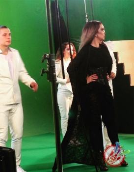 Райҳон навбатдаги видеоклипини суратга олдирди