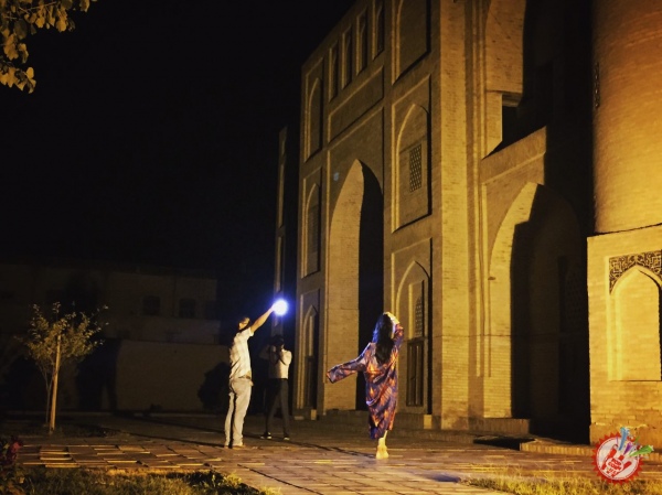 Волшебство ночной Бухары.. 