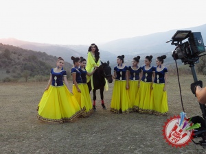 Хонанда Ҳадича янги видеоклип тасвирга олдирди