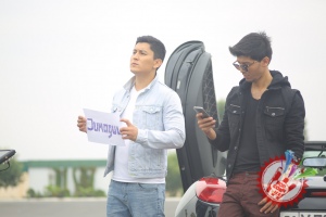 Фаррух Раимов «Шафтоли» қўшиғига видеоклип тасвирга олдирмоқда