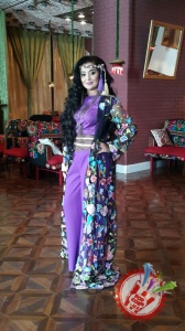 Ҳадича сурхонча клип суратга олдирди