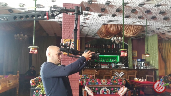 Ҳадича сурхонча клип суратга олдирди