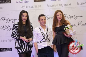 Дизайнерлар Нариман Григорян ва Лидия Андре навбатдаги либослари коллекциясининг намойишини ўтказди