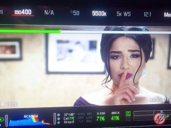 Зиёда  “Жим”  қўшиғига клип суратга олдирди