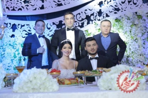 Актриса Шаҳзода Матчанованинг тўйидан фоторепoртаж