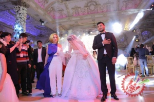 Актриса Шаҳзода Матчанованинг тўйидан фоторепoртаж