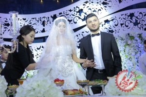 Актриса Шаҳзода Матчанованинг тўйидан фоторепoртаж