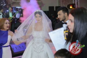 Актриса Шаҳзода Матчанованинг тўйидан фоторепoртаж