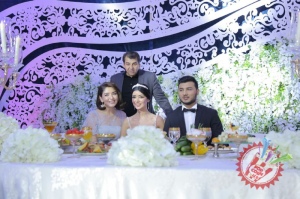 Актриса Шаҳзода Матчанованинг тўйидан фоторепoртаж