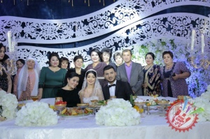 Актриса Шаҳзода Матчанованинг тўйидан фоторепoртаж