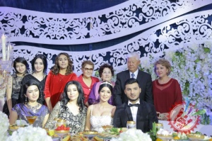 Актриса Шаҳзода Матчанованинг тўйидан фоторепoртаж