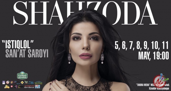 Мафтункор Шаҳзоданинг яккахон концерти кунлари маълум бўлди