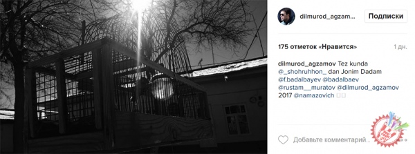 Шоҳруҳхондан яқин кунларда кутилмаган тарона ва видеоклип “Жоним дадам”