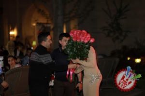 Муниса Ризаева ўзи яратган либослари тўпламининг тадимотини ўтказди (Фоторепортаж)