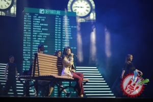 Шаҳзоданинг концерт дастурига Қозоғистоннинг машхур телеканалларидан журналистлар ташриф буюрди