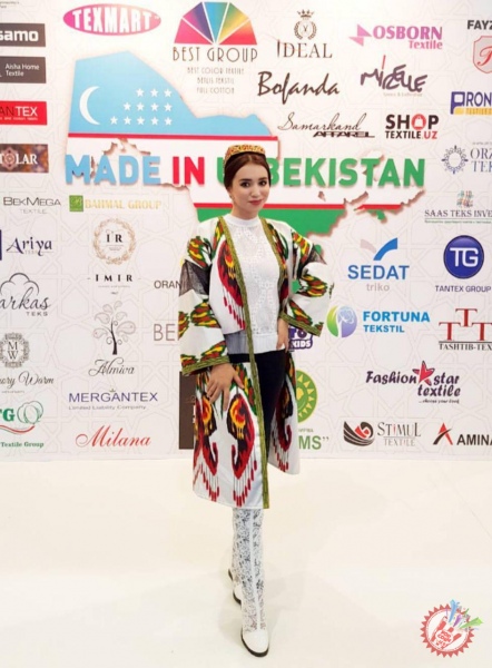 Шахзода Мухаммедова \"Мода России 2017\" кўргазмасида иштирок этмоқда