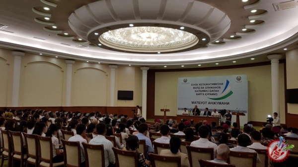 “Буюк келажагимизни мард ва олижаноб халқимиз билан бирга қурамиз!” тарғибот тадбирлари Хоразмда бошланди.