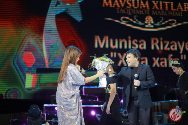 "Мавсум хитлари" тақдимот маросимидан