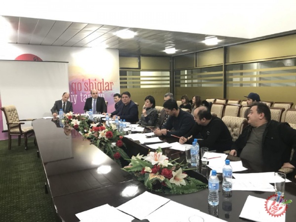 “Ўзбекконцерт” давлат муассасаси ҳузурида қўшиқлар ва уларга ишланган видеоклиплар савиясини баҳолаш бадиий кенгашининг йиғилиши бўлиб ўтди