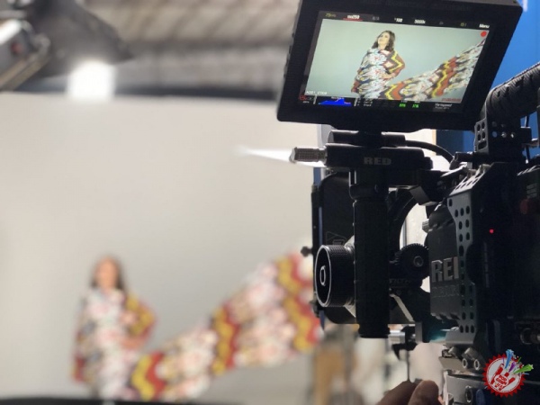 Гулсанам Мамазоитова янги видеоклип суратга олдирмоқда