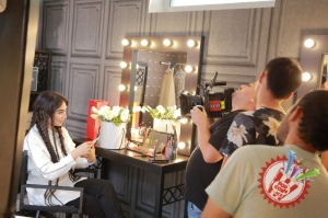 Муниса Ризаева янги видеоклип суратга олдирмоқда