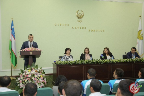 Миллий олимпия қўмитасида “Бир жамоа” видеоклипининг тақдимоти бўлиб ўтди