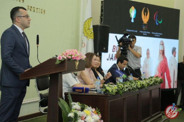 Миллий олимпия қўмитасида “Бир жамоа” видеоклипининг тақдимоти бўлиб ўтди