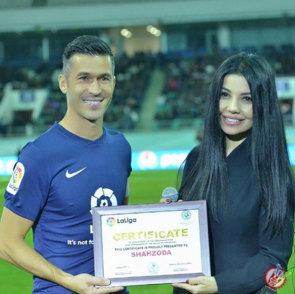 Шаҳзода Ла Лиганинг Ўзбекистондаги элчисига айланди