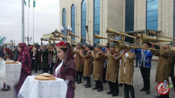 Хива шаҳрида янги барпо этилган Темир йўл вокзалининг очилиш маросими бўлиб ўтди