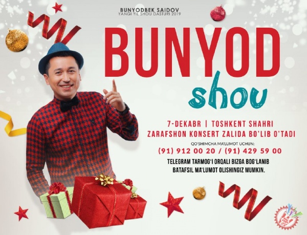 \"Бунёд шоу\" бу йил Тошкентда