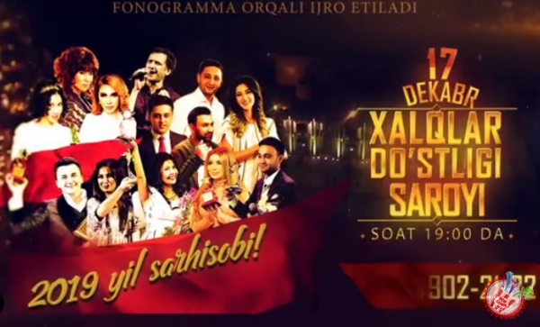 \"Мавсум хитлари\" галаконцерти бўлиб ўтди